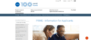 DAAD PRIME Fellowship 202526