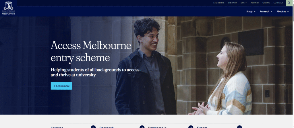 Graduate Research Scholarships 2026 | University of Melbourne
