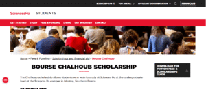 Chalhoub Scholarship at Sciences Po | Fully Funded in France