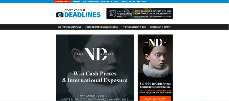 ND Awards 2025 International Photography Competition