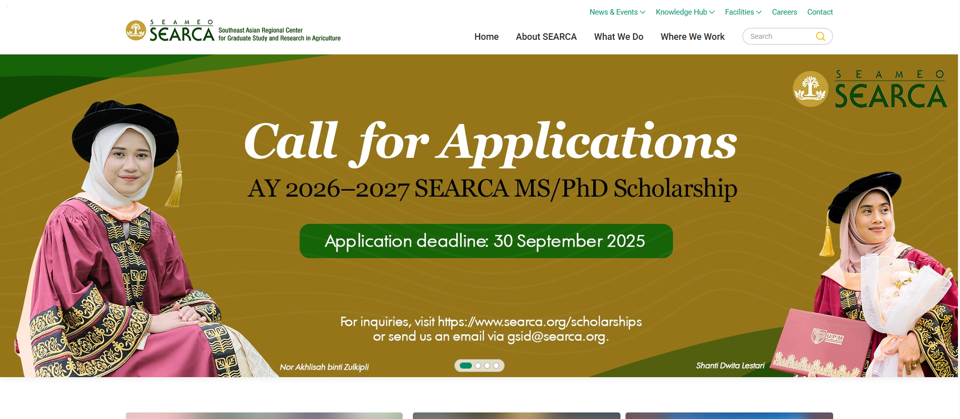 SEARCA Scholarship 2026