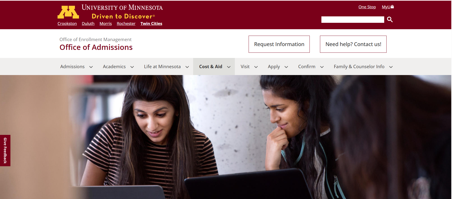 University of Minnesota Scholarships