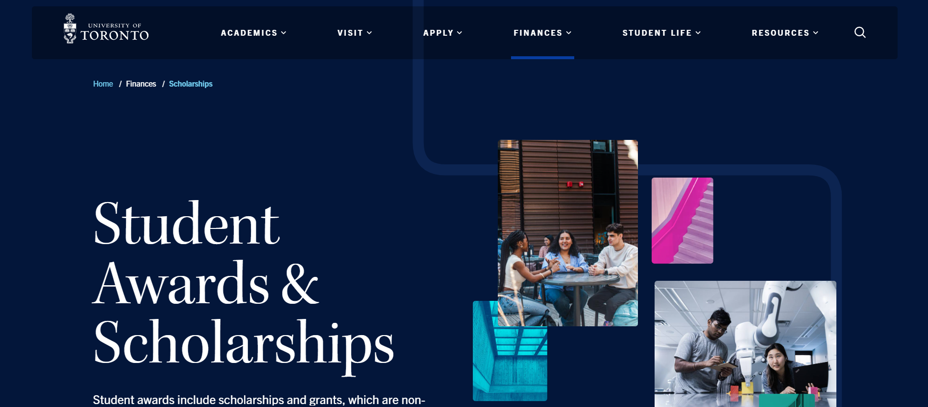 University of Toronto Scholarships