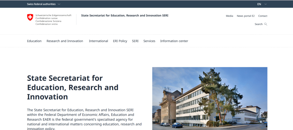 Swiss Government Excellence Scholarships